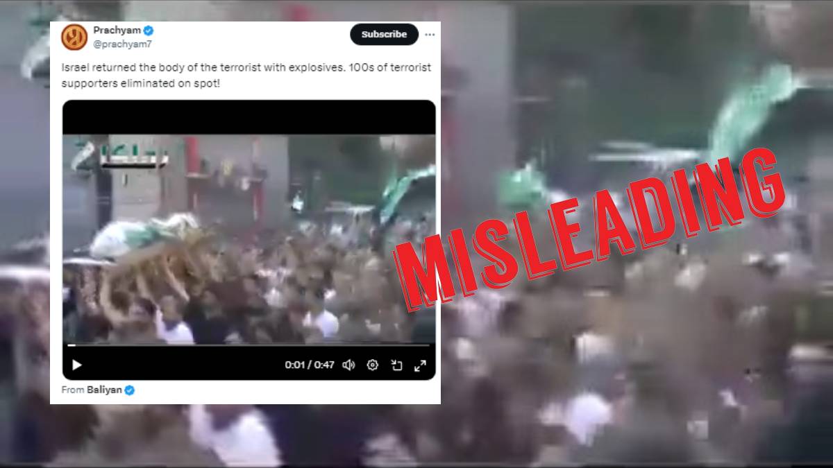 Misleading claim about old video from Syria